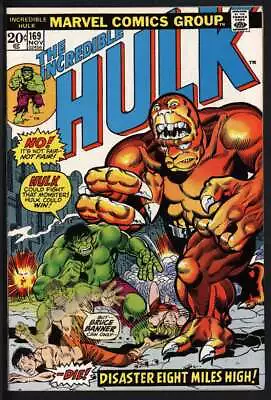 Buy Incredible Hulk #169 7.5 // 1st Appearance Of Bi-beast Marvel Comics 1973 • 21.78£