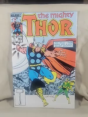 Buy MIGHTY THOR #365 (Marvel 1986) 1st Full Appearance Of THROG- Newsstand Edition!! • 23.29£