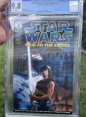 Buy Star Wars Heir To The Empire 1 CGC 9.8 1st Thrawn 1995 Dark Horse Comics • 349.30£