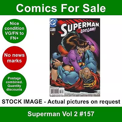 Buy DC Superman Vol 2 #157 Comic - VG/FN+ 01 June 2000 • 3.49£