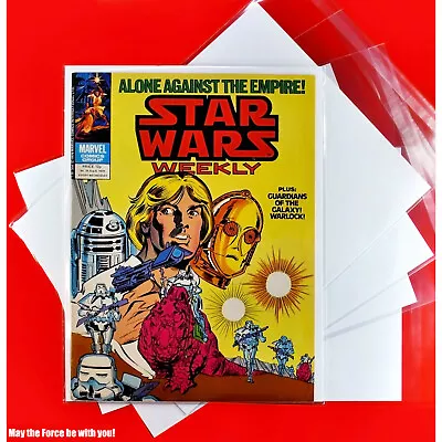 Buy Star Wars Weekly # 76     1 Marvel Comic Bag And Board 8 8 79 UK 1979 (Lot 2660 • 7£