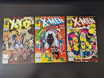 Buy Uncanny X-Men #252, 253, 254 - Marvel Comics Lot • 8£