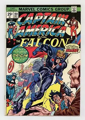 Buy Captain America #180 VG/FN 5.0 1974 1st App. And Origin Nomad • 31.06£
