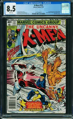 Buy Uncanny X-Men 121 CGC 8.5 • 119.60£