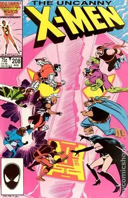 Buy Uncanny X-Men #208D VF 8.0 1986 Stock Image • 6.21£