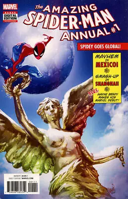 Buy AMAZING SPIDER-MAN (Vol. 4) ANNUAL #1 F/VF, Marvel Comics 2017 Stock Image • 2.33£