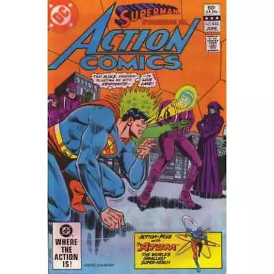 Buy Action Comics #532  - 1938 Series DC Comics VF Minus Full Description Below [b! • 4.70£