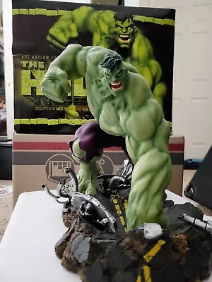 Buy INCREDIBLE HULK Statue 2003 Diamond Select Art Asylum 104/2500 • 191.05£