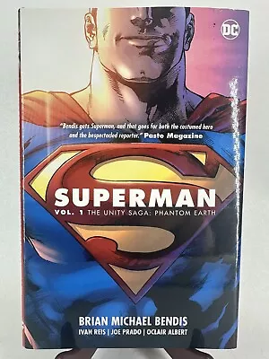 Buy Superman Vol 1 The Unity Saga Phantom Earth New DC Comics HC Hardcover Bendis • 10.86£