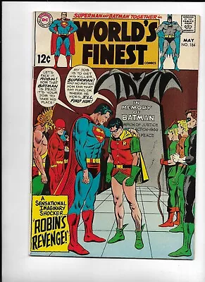 Buy World's Finest #184, 1969, VF, 8.0, Robin's Revenge Batman's Death, 12 CtSilver  • 21.75£