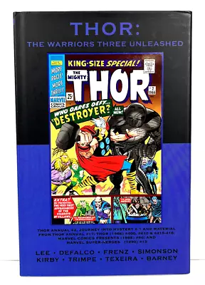 Buy Thor: The Warriors Three Unleashed Marvel Premiere Classic Vol 63 Hardcover 2011 • 9.31£