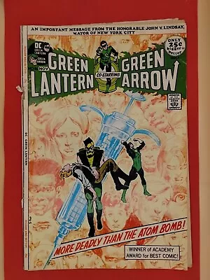 Buy Green Lantern #86 ~ 1971 DC ~ Neal Adams Drug Cover ~ COVER IS DETACHED  • 36.88£