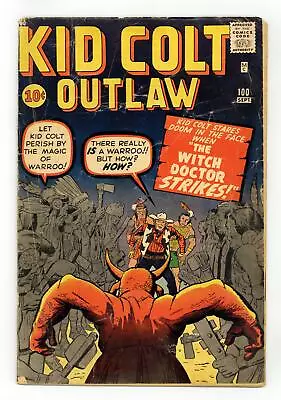 Buy Kid Colt Outlaw #100 GD- 1.8 1961 • 42.01£