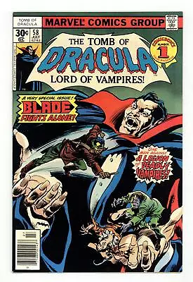 Buy Tomb Of Dracula #58 VF 8.0 1977 • 35.72£