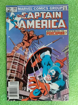 Buy CAPTAIN AMERICA #285 VF-NM : Canadian Price Variant Newsstand Combo Ship RD2895 • 1.66£