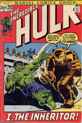 Buy Incredible Hulk, The #149 FN; Marvel | Roy Thomas Herb Trimpe - We Combine Shipp • 12.42£