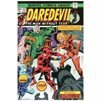 Buy Daredevil #123 - 1964 Series Marvel Comics VF Minus Full Description Below [w  • 14.85£