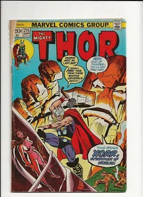 Buy Thor # 215 Appx. GD  (Marvel) • 3.89£