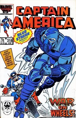 Buy Captain America #318 VF 8.0 1986 Stock Image • 5.99£
