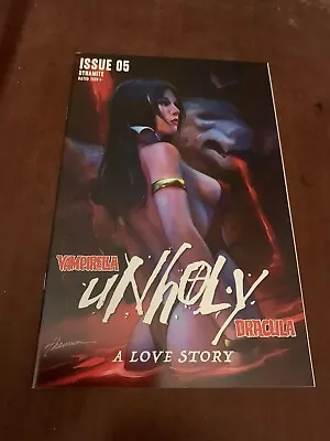 Buy DYNAMITE COMICS - VAMPIRELLA DRACULA UNHOLY #5 - Cover C • 2£