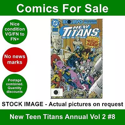 Buy DC New Teen Titans Annual Vol 2 #8 Comic - VG/FN+ 01 Sep 1992 • 4.99£