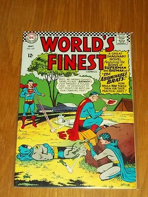 Buy World's Finest #157 Vf+ (8.5) Dc Comics Superman Batman May 1966 • 39.99£