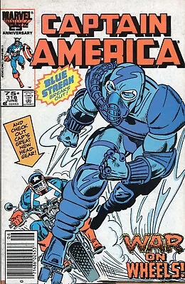 Buy Marvel Captain America #318 MJ Variant (June 1986) Low/Mid Grade  • 2.72£