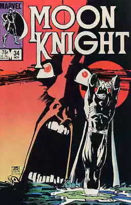 Buy Moon Knight (1st Series) #34 VF; Marvel | Bill Sienkiewicz - We Combine Shipping • 9.33£