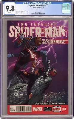 Buy Superior Spider-Man #33A Camuncoli CGC 9.8 2014 4402480003 • 116.49£