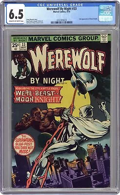 Buy Werewolf By Night #33 CGC 6.5 1975 4161978023 • 97.08£