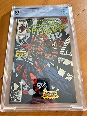 Buy Amazing Spider-Man (1963) #317 9.8 NM/MT Vemon McFarlane • 162.31£