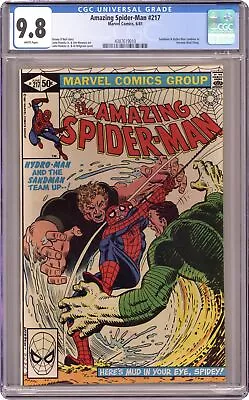 Buy Amazing Spider-Man #217D Direct Variant CGC 9.8 1981 4387619010 • 155.60£