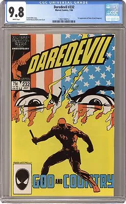 Buy Daredevil #232 CGC 9.8 1986 1392194012 • 147.82£