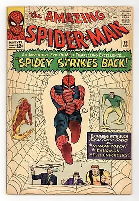 Buy Amazing Spider-Man #19 GD- 1.8 1964 • 100.96£