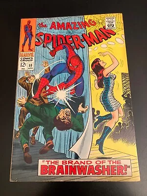 Buy AMAZING SPIDER-MAN #59 (1968) **Maryjane Key!** Very Bright & Glossy! (VF'ish) • 112.57£