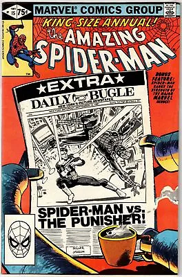 Buy Amazing Spider-man Annual #15 (1981)- Early Frank Miller Pinisher Cover- Fine • 7.99£