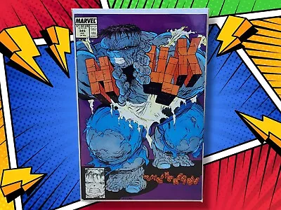 Buy 1988 Marvel Comics Incredible Hulk Vol 1 #345 Comic Book Todd McFarlane • 34.95£