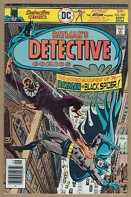 Buy Detective #463 (Sep 1976) - Batman, Atom, 1st Black Spider Appearance, 6.0 Fine • 6.17£