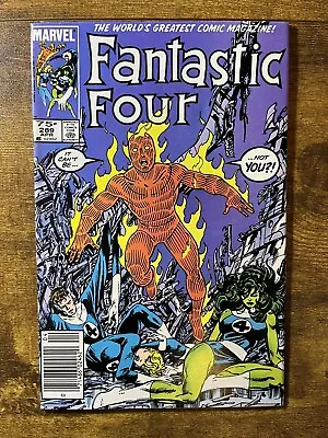 Buy Fantastic Four 289 Newsstand Human Torch John Byrne Cover Marvel Comics 1986 • 2.29£