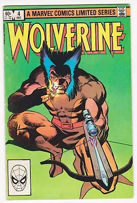 Buy Wolverine Mini Series 4 From 1982 By Marvel Comics Frank Miller Art • 15£