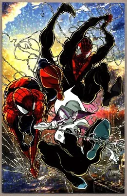 Buy Spider-gwen:smash #1_nm_the Syndicate Kaare Andrews 80's Homage Virgin Variant! • 0.99£
