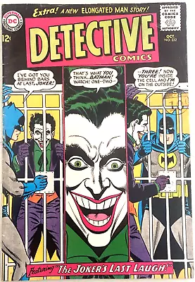 Buy Detective Comics 332. 1st Series. October 1964. Carmine Infantino-cover. Fn- 5.5 • 89.99£