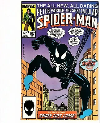 Buy Spectacular Spider-Man # 107 (Marvel)1985 -- 1st App. Sin Eater -- VF/NM • 13.64£