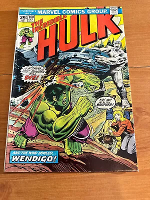 Buy Incredible Hulk #180 (1974) 1st Wolverine With Mvs Intact 5.0 Or Better • 486.25£