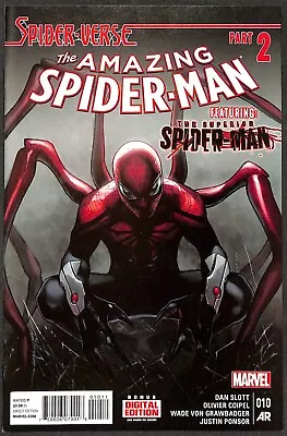 Buy Amazing Spider-Man #10 (Vol 3) 1st Appearance Of Spider-Punk (Hobie Brown) • 49.95£