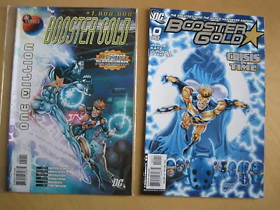Buy BOOSTER GOLD , DC 2008 Series :  Issues One Million & 0 Zero. 1st PRINTS, VFN-NM • 5.99£