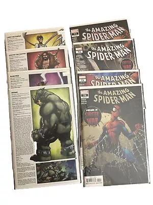 Buy Amazing Spider-man 70-73 Sinister War Arc And Sinister War 1-4 Variants • 26.79£