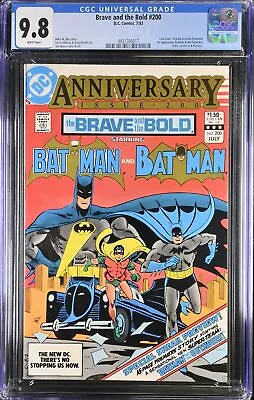 Buy Brave And The Bold #200 CGC NM/M 9.8 1st Batman And The Outsiders 1st Katana! • 177.84£