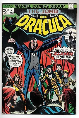 Buy #7 Tomb Of Dracula 1973 Raw Comic • 38.83£