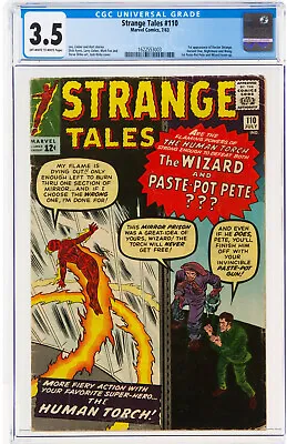 Buy Strange Tales #110 CGC 3.5 1963 1st Doctor Strange! Key Book Avengers! M3 163 Cm • 1,782.32£